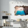 Wall Sticker Beach - Peel and Stick Wall Decal, Vinyl Wall Decal ,Nature Wall Sticker, Wall Decor for Bedroom, Easy To apply, Wall Decor, Living Room Wall Sticke