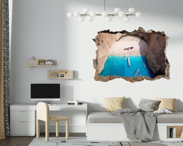 Wall Sticker Beach - Peel and Stick Wall Decal, Vinyl Wall Decal ,Nature Wall Sticker, Wall Decor for Bedroom, Easy To apply, Wall Decor, Living Room Wall Sticke