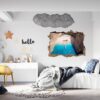 Wall Sticker Beach - Peel and Stick Wall Decal, Vinyl Wall Decal ,Nature Wall Sticker, Wall Decor for Bedroom, Easy To apply, Wall Decor, Living Room Wall Sticke