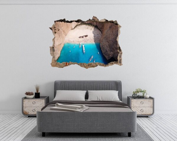 Wall Sticker Beach - Peel and Stick Wall Decal, Vinyl Wall Decal ,Nature Wall Sticker, Wall Decor for Bedroom, Easy To apply, Wall Decor, Living Room Wall Sticke