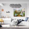 Waterfall Wall Decor - Peel and Stick Wall Decal, Landscape Wall Sticker, Vinyl Wall Decal, Wall Decor for Bedroom, Easy To apply, Wall Decor, Living Room Wall Sticker