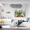 Waterfall Wall Decor - Peel and Stick Wall Decal, Landscape Wall Sticker, Vinyl Wall Decal, Wall Decor for Bedroom, Easy To apply, Wall Decor, Living Room Wall Sticker