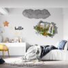 Waterfall Wall Decor - Peel and Stick Wall Decal, Landscape Wall Sticker, Vinyl Wall Decal, Wall Decor for Bedroom, Easy To apply, Wall Decor, Living Room Wall Sticker