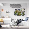 Waterfall Wall Decor - Peel and Stick Wall Decal, Landscape Wall Sticker, Vinyl Wall Decal, Wall Decor for Bedroom, Easy To apply, Wall Decor, Living Room Wall Sticker