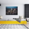 New York Wall Mural - Self Adhesive Wall Sticker, City Landscape Art, Wall Decoration, Removable Vinyl, Easy To Install