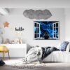 Guitar Wall Sticker - Music Wall Decal, Self Adhesive Wall Sticker, Living Room Wall Decor, Wall Decor Music, Removable Wall Sticker, Bedroom Wall Art