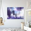 Unicorn Wall Décor - Nursery Wall Décor, Kids Room Décor, Self Adhesive Wall Sticker, Wall Décor Art, Nursery Wall Art