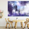 Unicorn Wall Décor - Nursery Wall Décor, Kids Room Décor, Self Adhesive Wall Sticker, Wall Décor Art, Nursery Wall Art