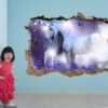 Unicorn Wall Décor - Nursery Wall Décor, Kids Room Décor, Self Adhesive Wall Sticker, Wall Décor Art, Nursery Wall Art