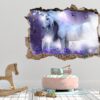 Unicorn Wall Décor - Nursery Wall Décor, Kids Room Décor, Self Adhesive Wall Sticker, Wall Décor Art, Nursery Wall Art