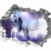 Unicorn Wall Décor - Nursery Wall Décor, Kids Room Décor, Self Adhesive Wall Sticker, Wall Décor Art, Nursery Wall Art