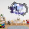 Unicorn Wall Décor - Nursery Wall Décor, Kids Room Décor, Self Adhesive Wall Sticker, Wall Décor Art, Nursery Wall Art