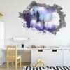 Unicorn Wall Décor - Nursery Wall Décor, Kids Room Décor, Self Adhesive Wall Sticker, Wall Décor Art, Nursery Wall Art