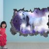 Unicorn Wall Décor - Nursery Wall Décor, Kids Room Décor, Self Adhesive Wall Sticker, Wall Décor Art, Nursery Wall Art