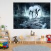 Unicorn Wall Art - Nursery Wall Décor, Kids Room Décor, Self Adhesive Wall Sticker, Wall Décor Art, Nursery Wall Art