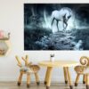 Unicorn Wall Art - Nursery Wall Décor, Kids Room Décor, Self Adhesive Wall Sticker, Wall Décor Art, Nursery Wall Art