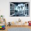 Unicorn Wall Art - Nursery Wall Décor, Kids Room Décor, Self Adhesive Wall Sticker, Wall Décor Art, Nursery Wall Art