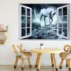 Unicorn Wall Art - Nursery Wall Décor, Kids Room Décor, Self Adhesive Wall Sticker, Wall Décor Art, Nursery Wall Art