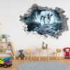 Unicorn Wall Art - Nursery Wall Décor, Kids Room Décor, Self Adhesive Wall Sticker, Wall Décor Art, Nursery Wall Art