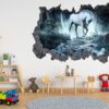 Unicorn Wall Art - Nursery Wall Décor, Kids Room Décor, Self Adhesive Wall Sticker, Wall Décor Art, Nursery Wall Art