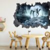 Unicorn Wall Art - Nursery Wall Décor, Kids Room Décor, Self Adhesive Wall Sticker, Wall Décor Art, Nursery Wall Art