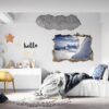 Skiing Wall Sticker - Sport Wall Decor, Bedroom Wall Decor, Vinyl Sticker, Living Room Wall Sticke, Trendy Wall Décor, Wall Art Sport