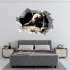 Football Wall Decal - Sport Theme Wall Decor, Living Room Wall Art, Wall Decal Sports, Digital print, Removable Wall Sticker