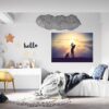 Gold Wall Decal - Sport Wall Sticker, Bedroom Wall Sticker, Wall Art Sport, Printable Wall Art, Removable Wall Sticker