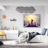 Gold Wall Decal - Sport Wall Sticker, Bedroom Wall Sticker, Wall Art Sport, Printable Wall Art, Removable Wall Sticker