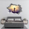 Gold Wall Decal - Sport Wall Sticker, Bedroom Wall Sticker, Wall Art Sport, Printable Wall Art, Removable Wall Sticker