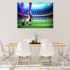 Wall Sticker Football - Sport Wall Decal, Bedroom Wall Sticker, Self Adhesive Wall Decal, Wall Art Sport, Printable Wall Art