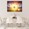 Wall Mural Football - Sport Theme Wall Decor, Living Room Wall Art, Wall Decal Sports, Digital print, Removable Wall Sticker