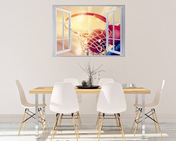 Basketball Wall Art - Sport Wall Sticker, Bedroom Wall Sticker, Wall Art Sport, Printable Wall Art, Removable Wall Sticker