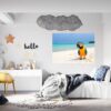 Parrot Wall Sticker - Self Adhesive Wall Decal, Animal Wall Decal, Bedroom Wall Sticker, Removable Vinyl, Wall Decoration