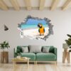 Parrot Wall Sticker - Self Adhesive Wall Decal, Animal Wall Decal, Bedroom Wall Sticker, Removable Vinyl, Wall Decoration