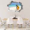 Parrot Wall Sticker - Self Adhesive Wall Decal, Animal Wall Decal, Bedroom Wall Sticker, Removable Vinyl, Wall Decoration