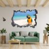 Parrot Wall Sticker - Self Adhesive Wall Decal, Animal Wall Decal, Bedroom Wall Sticker, Removable Vinyl, Wall Decoration