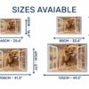 Lion Wall Sticker - Self Adhesive Wall Decal, Animal Wall Decal, Bedroom Wall Sticker, Removable Vinyl, Wall Decoration