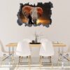 Elephant Wall Decal - Self Adhesive Wall Decal, Animal Wall Decal, Bedroom Wall Sticker, Removable Vinyl, Wall Decoration