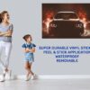 Supersport Car Wall Decal - Self Adhesive Wall Sticker, Vinyl Decal, Car Wall Decal, Car Wall Mural