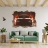 Supersport Car Wall Decal - Self Adhesive Wall Sticker, Vinyl Decal, Car Wall Decal, Car Wall Mural