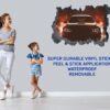 Supersport Car Wall Decal - Self Adhesive Wall Sticker, Vinyl Decal, Car Wall Decal, Car Wall Mural