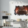 Supersport Car Wall Decal - Self Adhesive Wall Sticker, Vinyl Decal, Car Wall Decal, Car Wall Mural