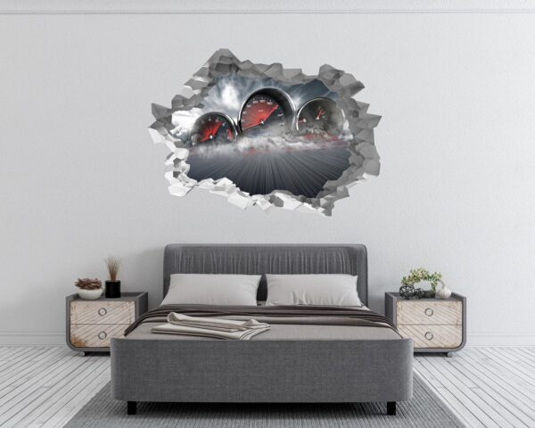 Supersport Car Wall Decal - Self Adhesive Wall Sticker, Vinyl Decal, Car Wall Decal, Car Wall Mural