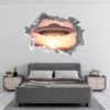 UFO Wall Decal - Galaxy Home Décor - Elevate Your Bedroom with This Easy-to-Apply and Remove Wall Sticker