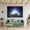 Book Wall Sticker - Fantasy Wall Art, Removable Wall Sticker, Wall Vinyl Sticker, Peel and Stick Wall Decal, Wall Sticker Print, Wall Sticker for Bedroom