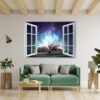 Book Wall Sticker - Fantasy Wall Art, Removable Wall Sticker, Wall Vinyl Sticker, Peel and Stick Wall Decal, Wall Sticker Print, Wall Sticker for Bedroom