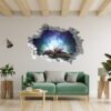 Book Wall Sticker - Fantasy Wall Art, Removable Wall Sticker, Wall Vinyl Sticker, Peel and Stick Wall Decal, Wall Sticker Print, Wall Sticker for Bedroom