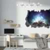 Book Wall Sticker - Fantasy Wall Art, Removable Wall Sticker, Wall Vinyl Sticker, Peel and Stick Wall Decal, Wall Sticker Print, Wall Sticker for Bedroom