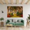 Wall Forest Mural - Self Adhesive Wall Sticker, Vinyl Wall Decal ,Nature Wall Sticker, Wall Decor for Bedroom, Easy To apply, Wall Decor, Living Room Wall Sticker